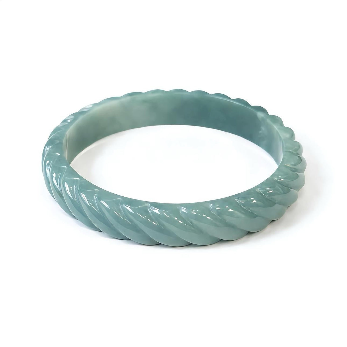 Spiral Twist Bangle