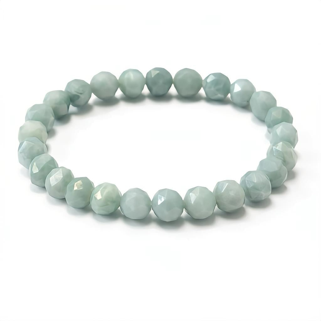 Blue Water Facet Bracelet (Light)