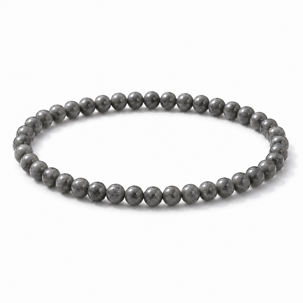 WuJi Jadeite Beaded Bracelet
