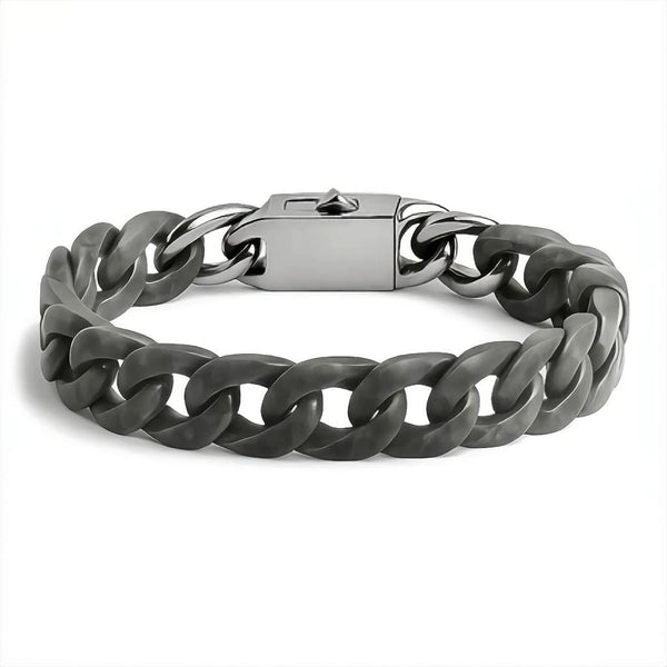 Black Cuban Link Bracelet