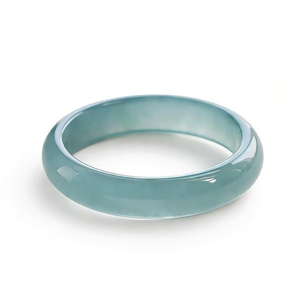 Blue Water Jade Round